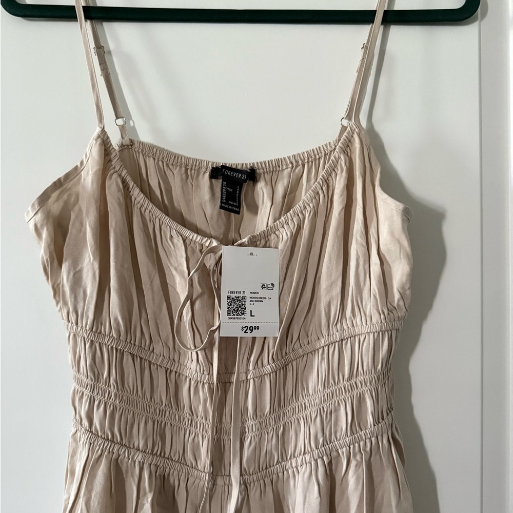 Beige Maxi Dress